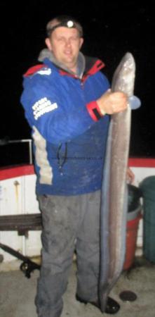 13 lb Conger Eel by Will Irving