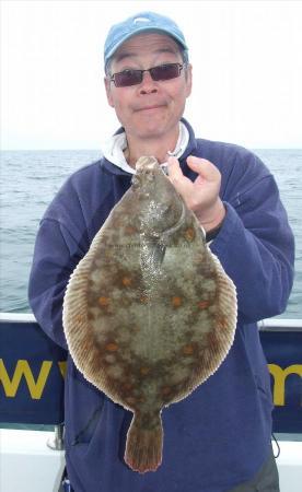 3 lb 8 oz Plaice by Mark Herbert