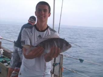 3 lb 8 oz Black Sea Bream by Unknown