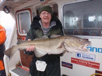 16 lb 6 oz Cod by John from Manchester.