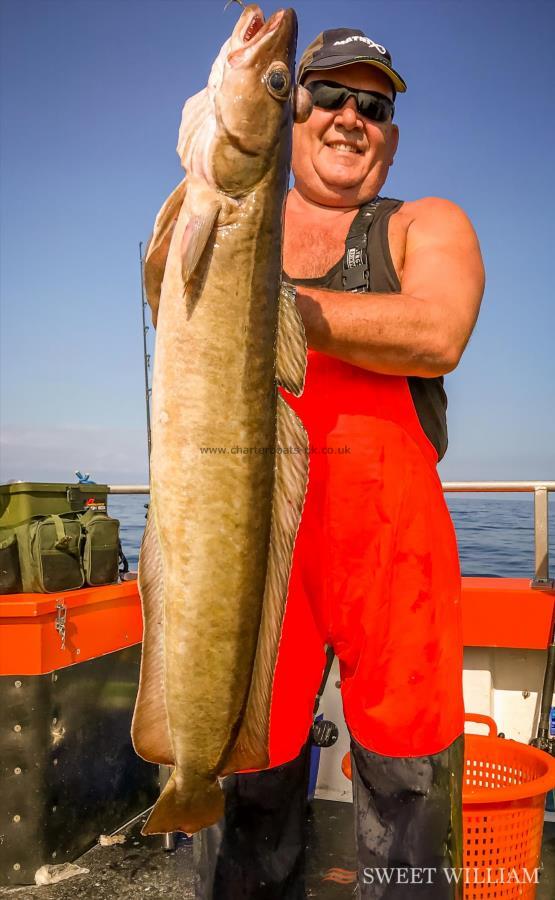 14 lb 15 oz Ling by Steve Thornton
