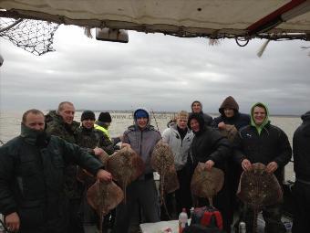 14 lb 8 oz Thornback Ray by Lithuanian Lads