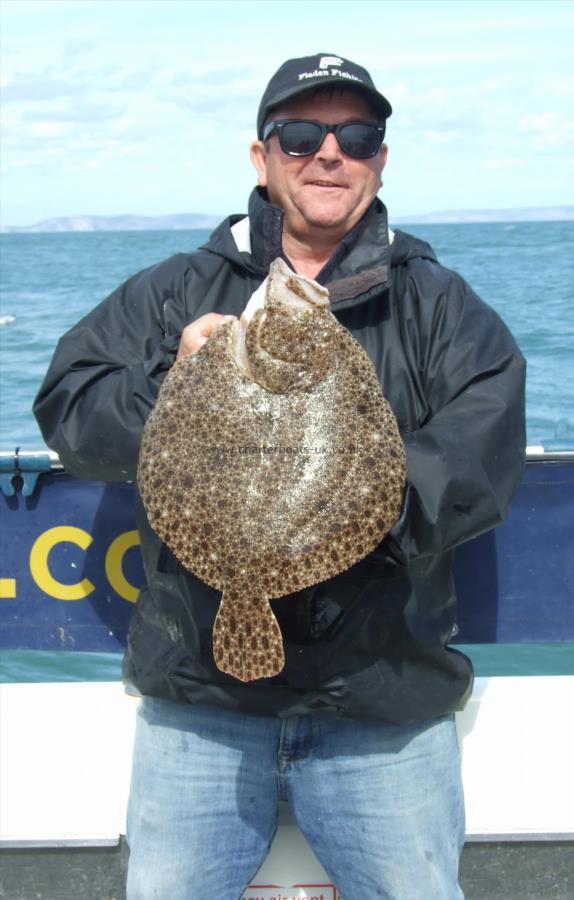 4 lb 8 oz Turbot by Reg Phillips