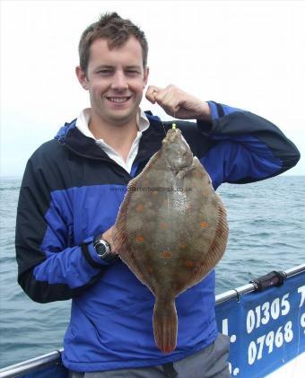 4 lb 4 oz Plaice by Tom Songhurst