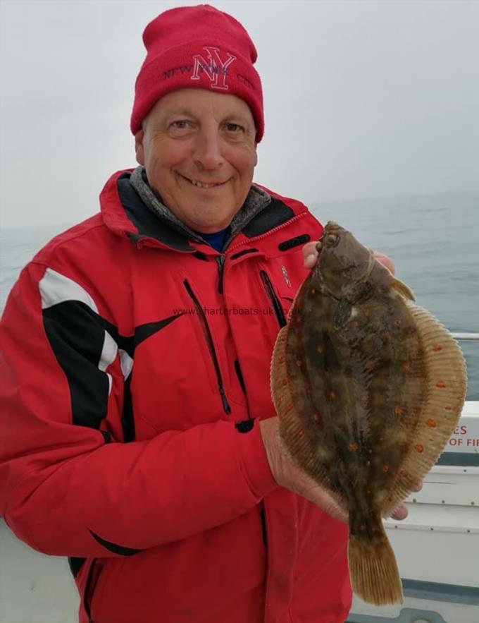 1 lb 6 oz Plaice by Unknown