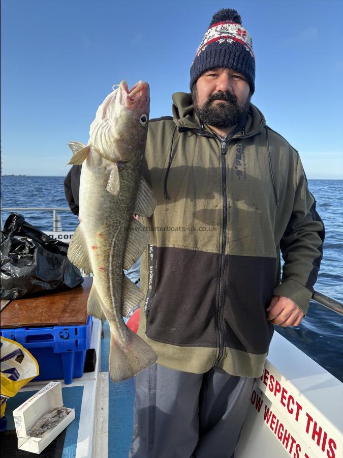 5 lb 8 oz Cod by Declan.