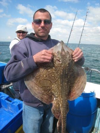 12 lb 12 oz Undulate Ray by Unknown
