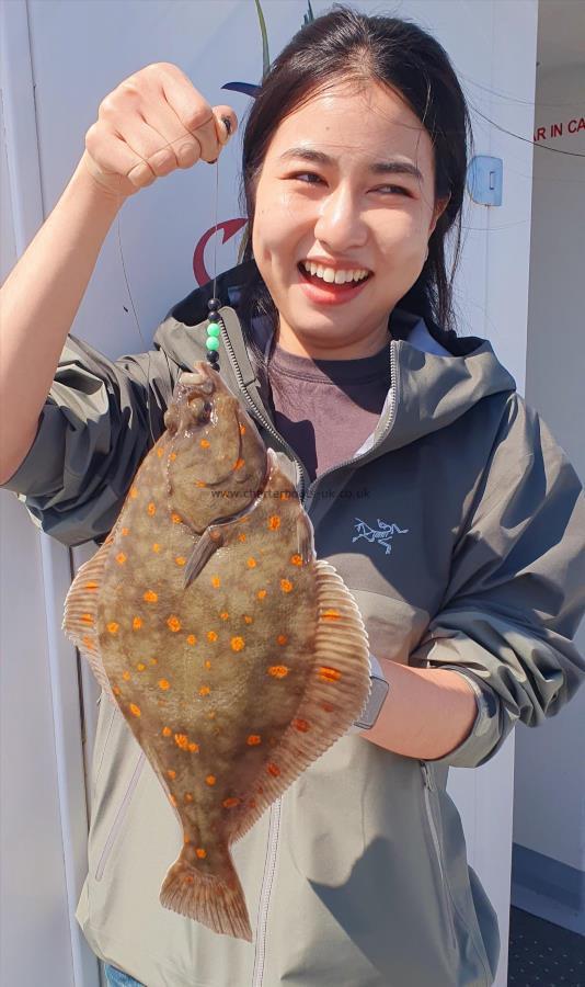 3 lb Plaice by Unknown