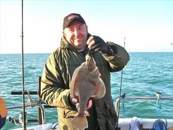 1 lb 10 oz Plaice by Daren