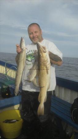 8 lb 8 oz Cod by Stuart Hollingworth