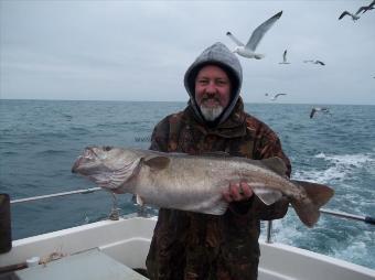 14 lb 8 oz Pollock by Andy Sheader