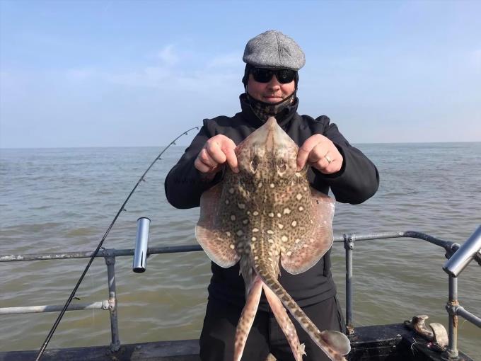 7 lb Thornback Ray by Unknown