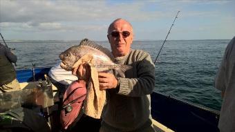 2 lb 2 oz Black Sea Bream by Stephen Wake