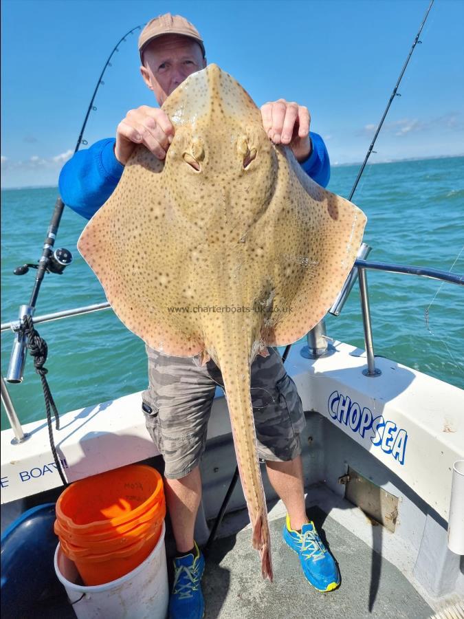 15 lb 6 oz Blonde Ray by Pete Dinnage