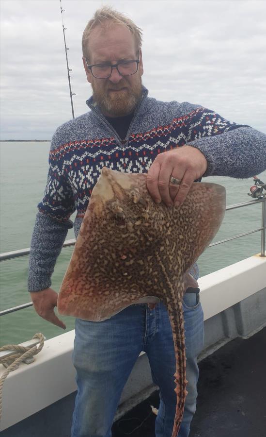 7 lb Thornback Ray by Bob Marshall