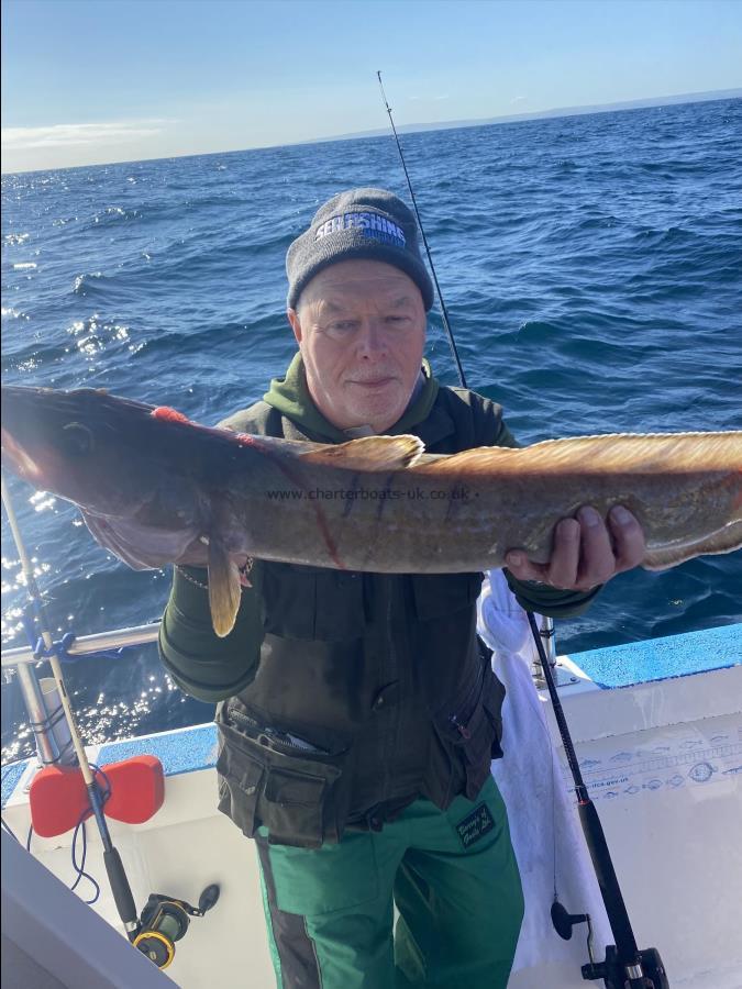 6 lb Ling by Alan Blackburn.