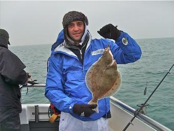 2 lb 3 oz Plaice by Josep Rovira