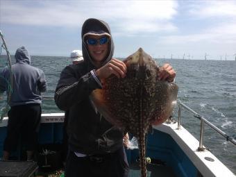 8 lb 9 oz Thornback Ray by Tim  Abernethy