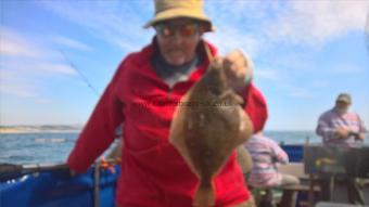 1 lb 8 oz Plaice by Stephen Wake