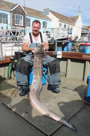 68 lb Conger Eel by Kelly mason