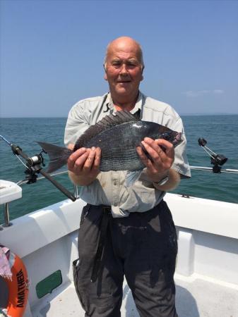 2 lb 6 oz Black Sea Bream by Graeme Galloway