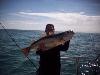 17 lb Pollock by Richard Heath