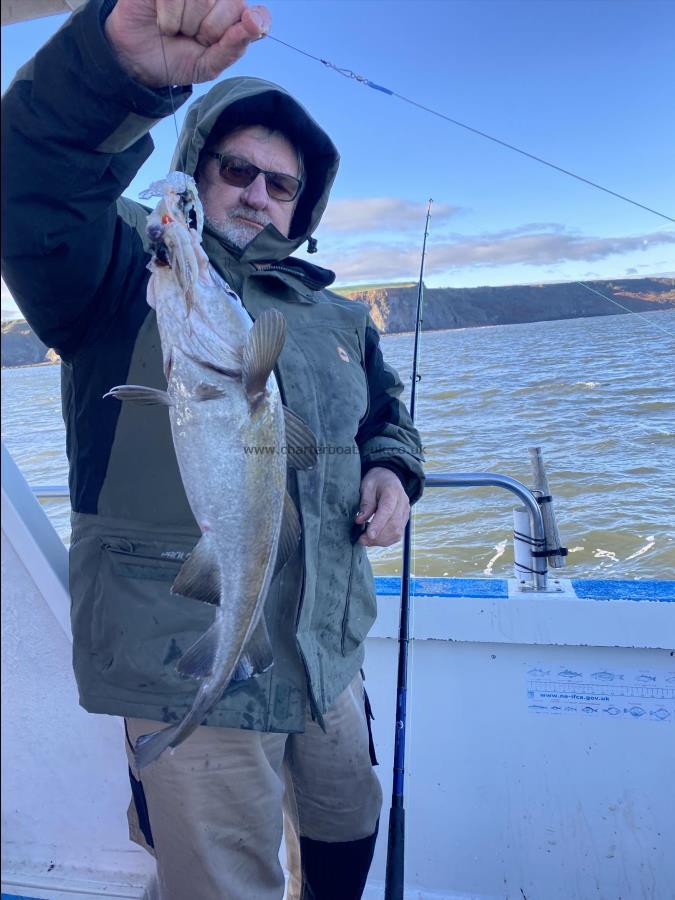 4 lb 5 oz Cod by Alan Ward.