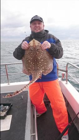 10 lb Thornback Ray by Bob Marshall