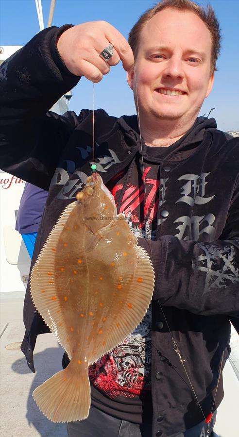 1 lb 12 oz Plaice by Unknown