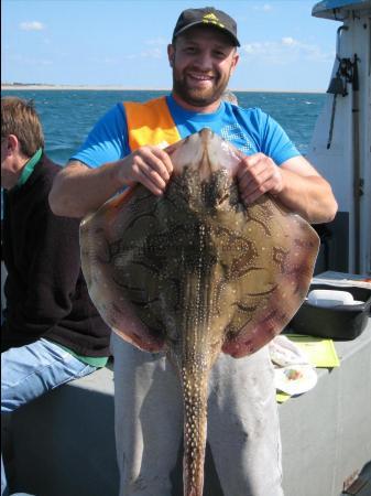 13 lb 8 oz Undulate Ray by Andys mate