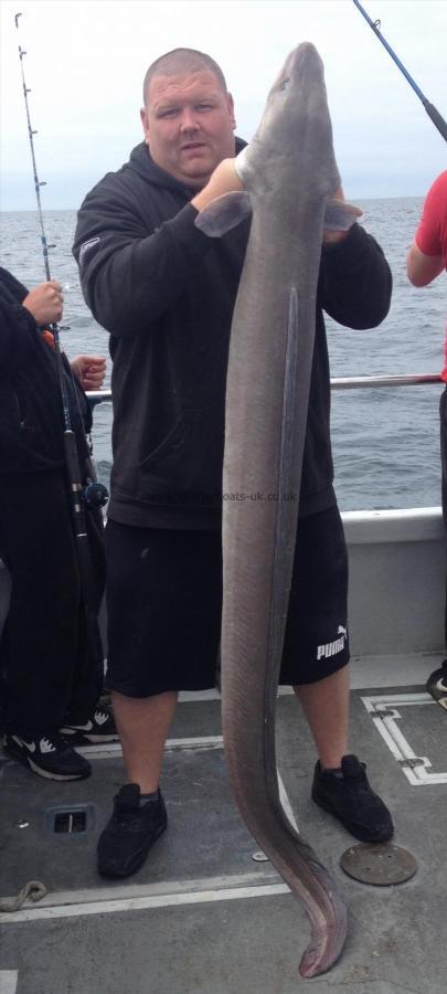 56 lb Conger Eel by Unknown