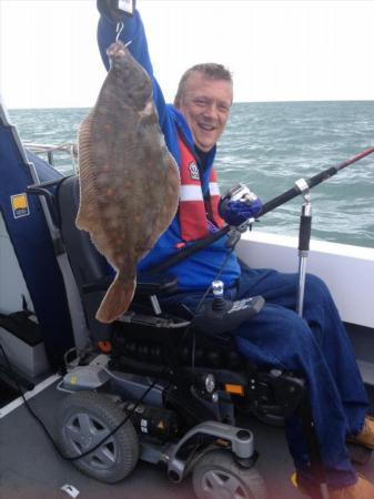 5 lb Plaice by Geoff Holt