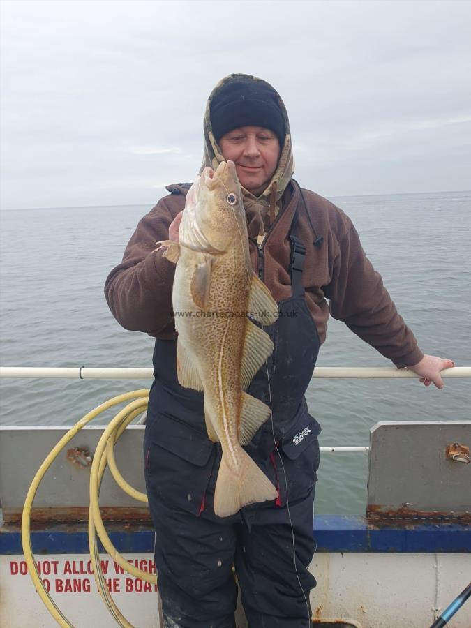 9 lb Cod by Carl pashley