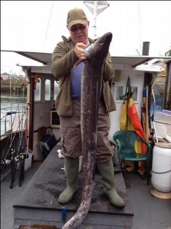 30 lb Conger Eel by Phil