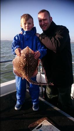 6 lb Thornback Ray by Bob Marshall