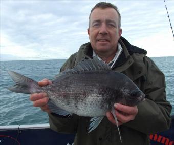 3 lb 12 oz Black Sea Bream by Clive Sills