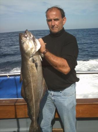 22 lb Coalfish (Coley/Saithe) by Tony Haytor
