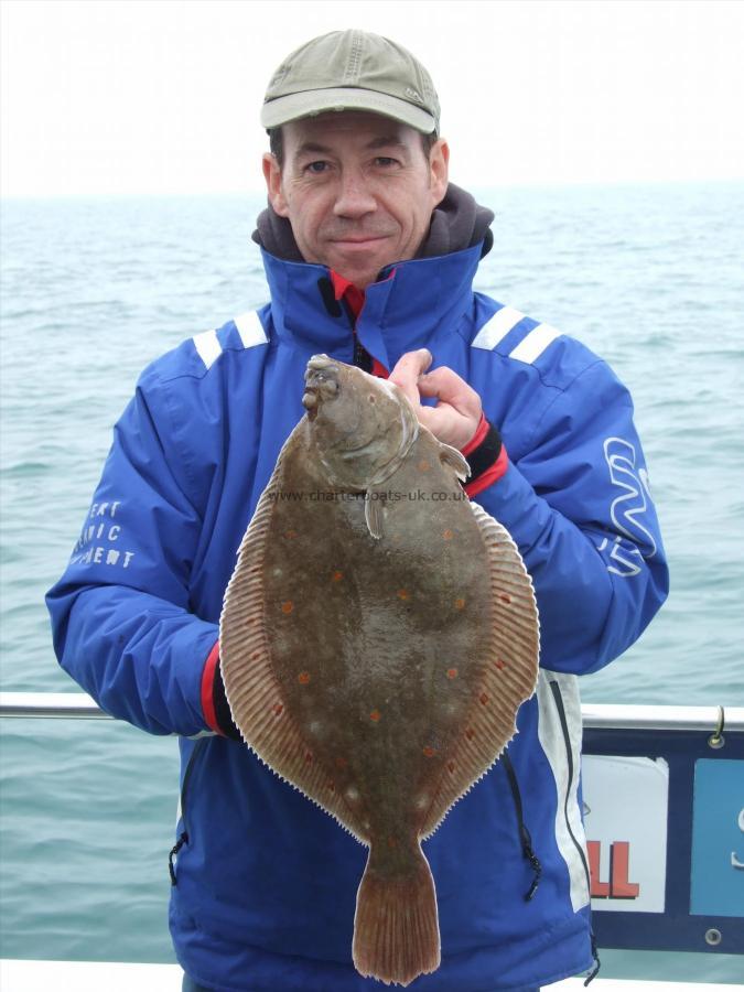 4 lb 4 oz Plaice by Matt Hamilton