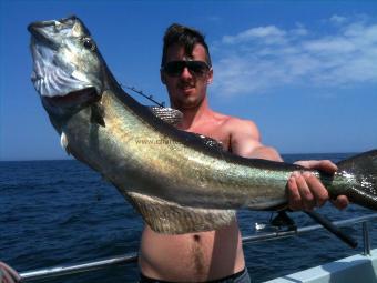 13 lb 8 oz Pollock by Jonathan Clarkson