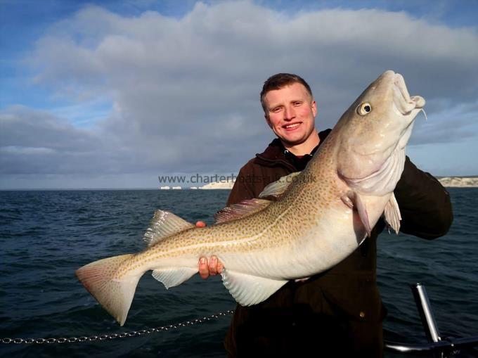 34 lb Cod by Jack Laidler