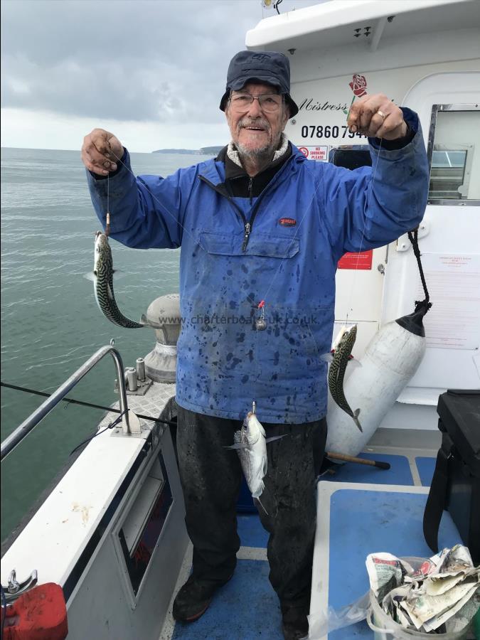 1 lb Mackerel by Dave with a Mackeral and Bream combo
