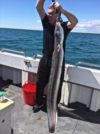 24 lb Conger Eel by Unknown