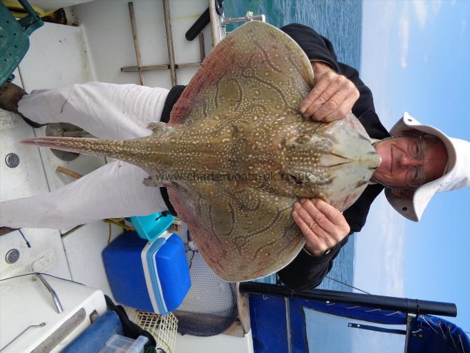18 lb 5 oz Undulate Ray by dave
