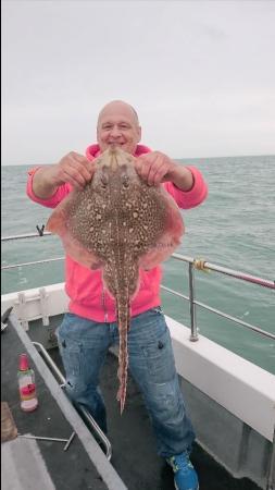 8 lb Thornback Ray by Bob Marshall