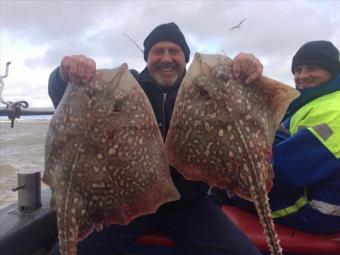 13 lb Thornback Ray by Martin from Kent