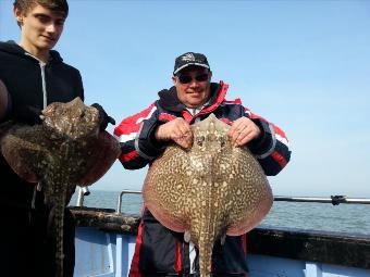 11 lb 2 oz Thornback Ray by Lee