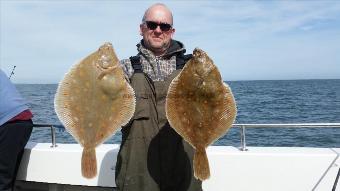 4 lb 2 oz Plaice by Unknown