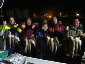 2 lb 5 oz Cod by New years eve party