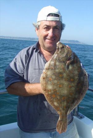 5 lb 4 oz Plaice by Rob Burginn