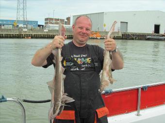 4 lb Smooth-hound (Common) by John Halliwell